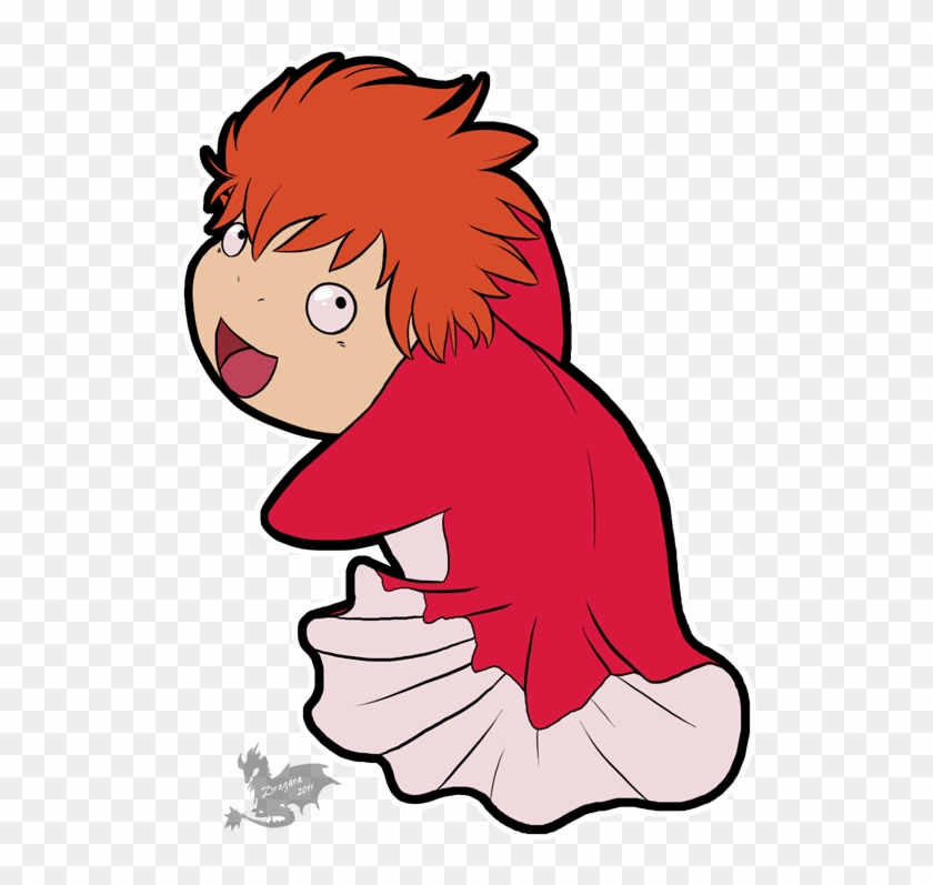 Ponyo Time Baby By Dragara Ponyo Free Transparent Png Clipart