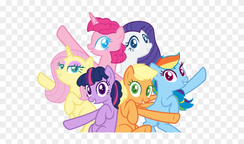 Mlp Mane 6 Swap By Bronyponyyy2340 - Cartoon #1262421