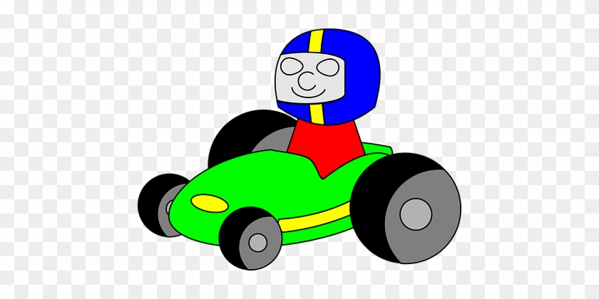 Go-kart, Racecar, Kart, Racing, Racer - Go Kart Clip Art #1266288