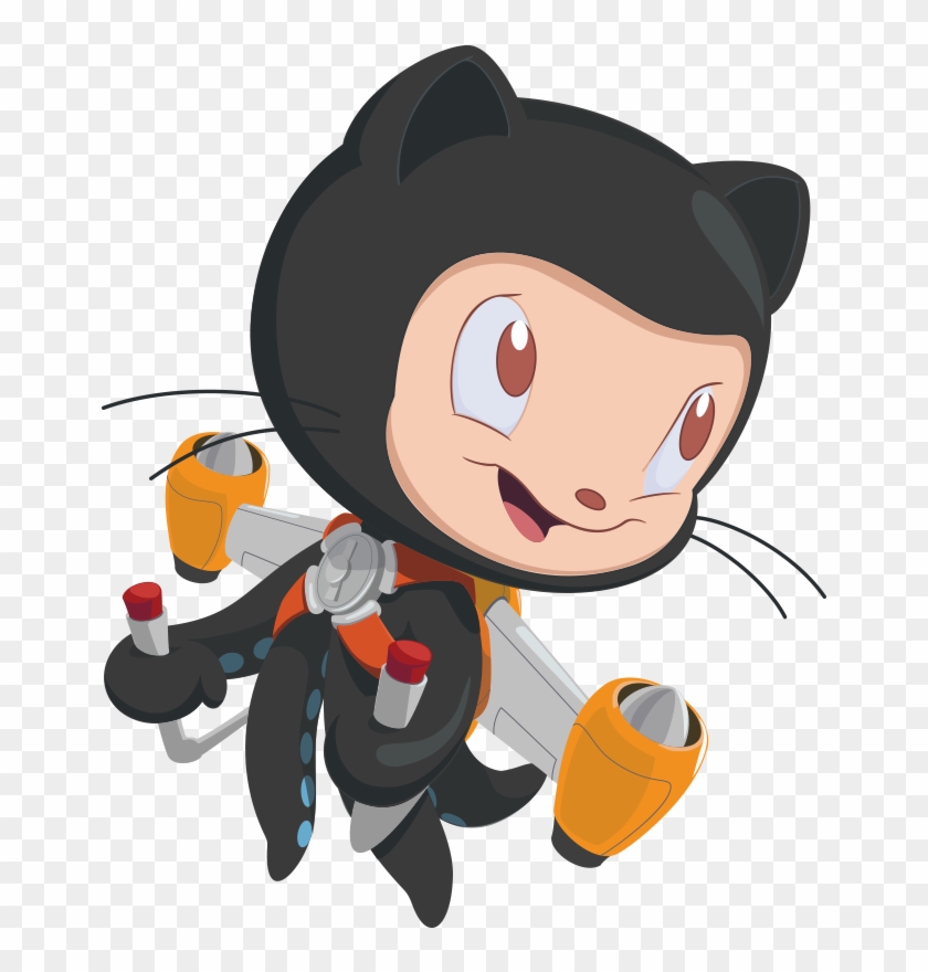 The Jetpacktocat - Github Octocat #1266568