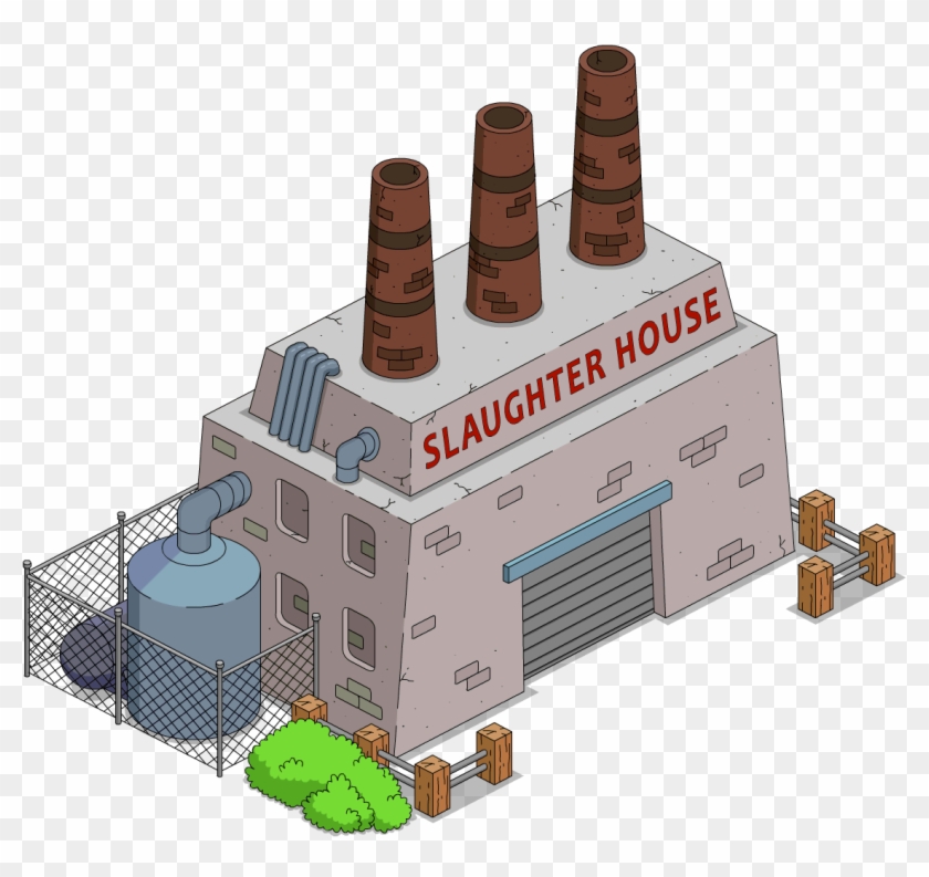 Slaughterhouse - Slaughterhouse Building Cartoon #1267019