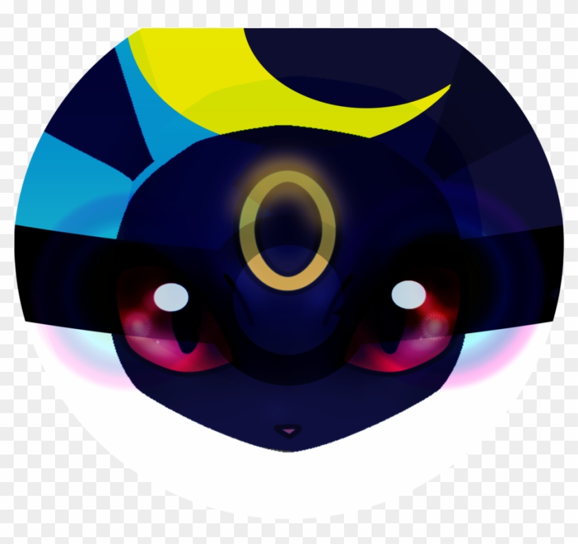 Respect The Night Umbreon By Photoshop Practice - Circle #1267143