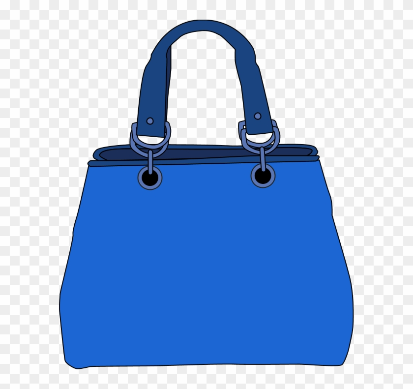 Tote - Bag Blue Clip Art #201379