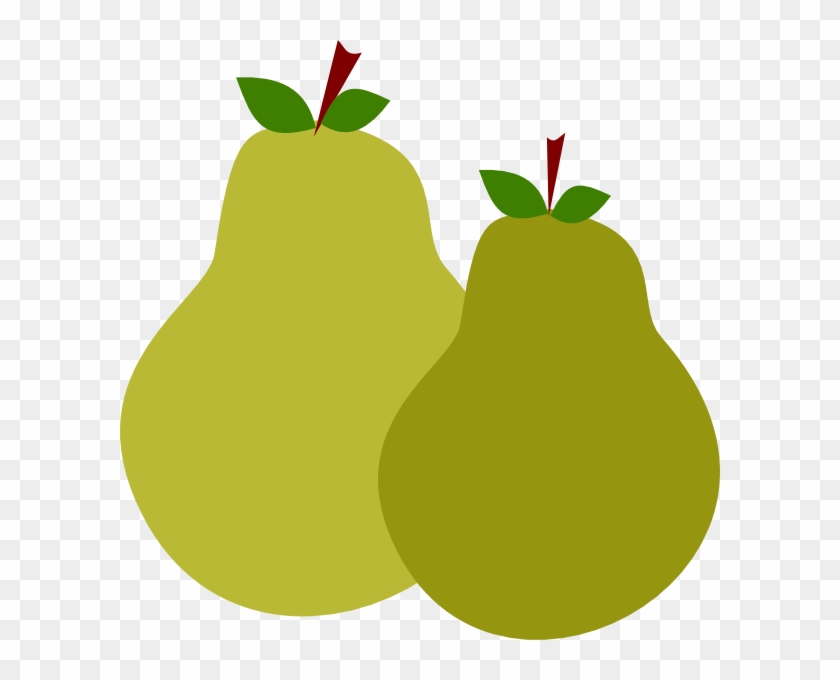 Pair Of Pears Clip Art At Clker - Pears Clipart #201744