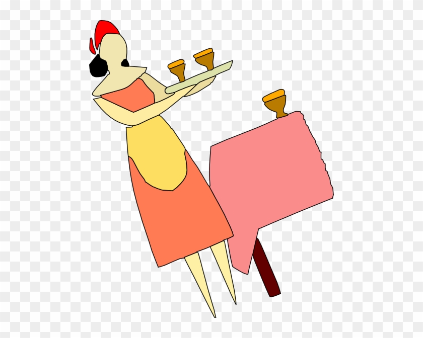 Serving Drinks Clip Art At Clker - Serving Drink Cartoon #202871