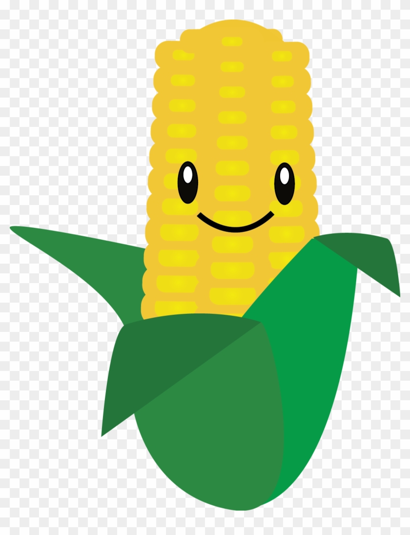 Oats Pasta Corn Rice - Corn Cartoon Png #203855