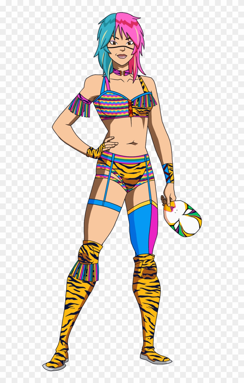 Asuka By Glee Chan Wwe Asuka Deviantart Free Transparent Png Clipart Images Download