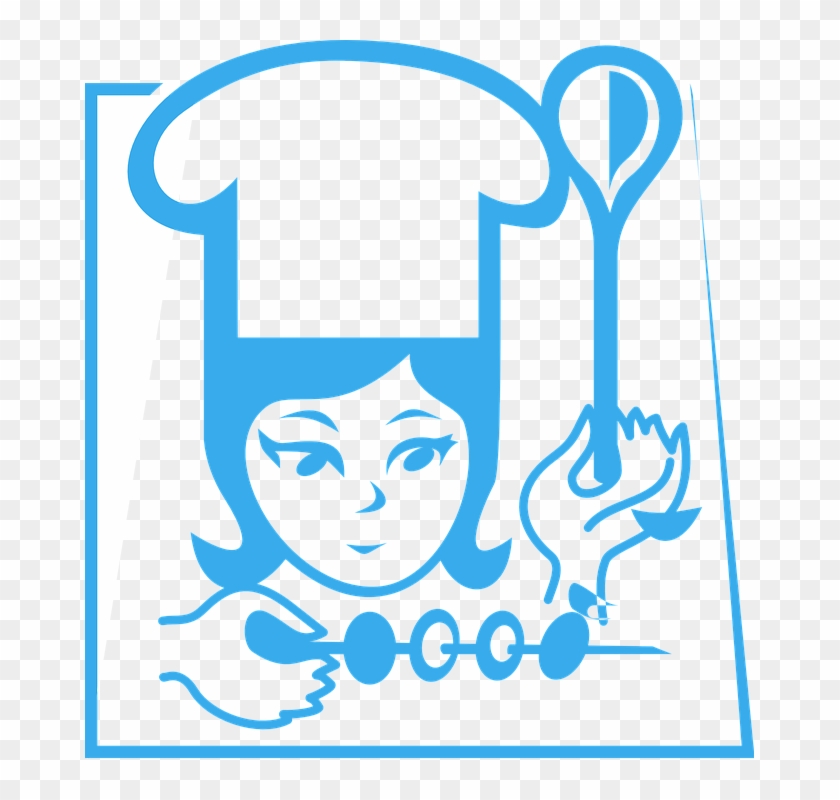 Female Cooking Cliparts 9, Buy Clip Art - Koki Wanita Kartun Png #1268690