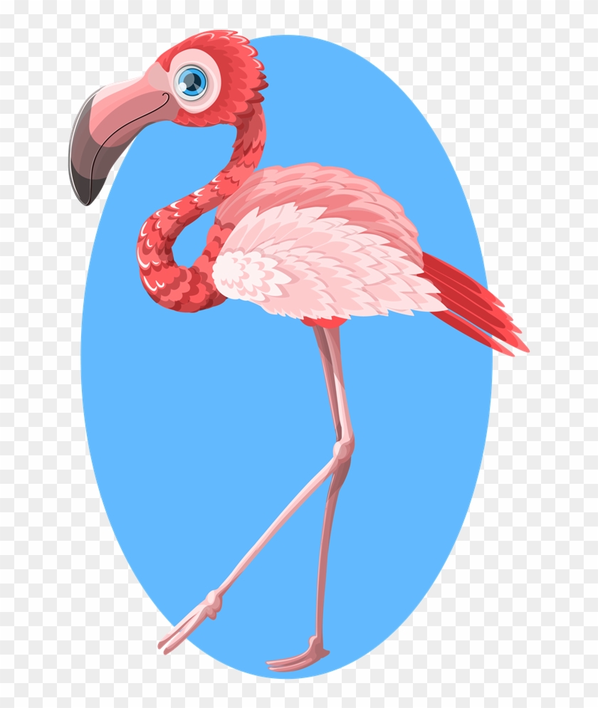 Flamingo Clipart Free - T-shirt #1268792