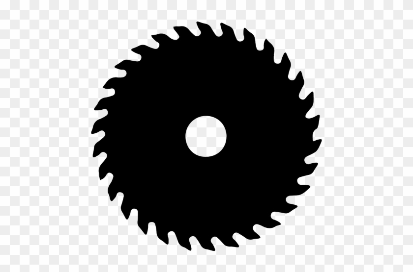Saw Blade Silhouette Transparent Png - Circle Saw Png - Free ...
