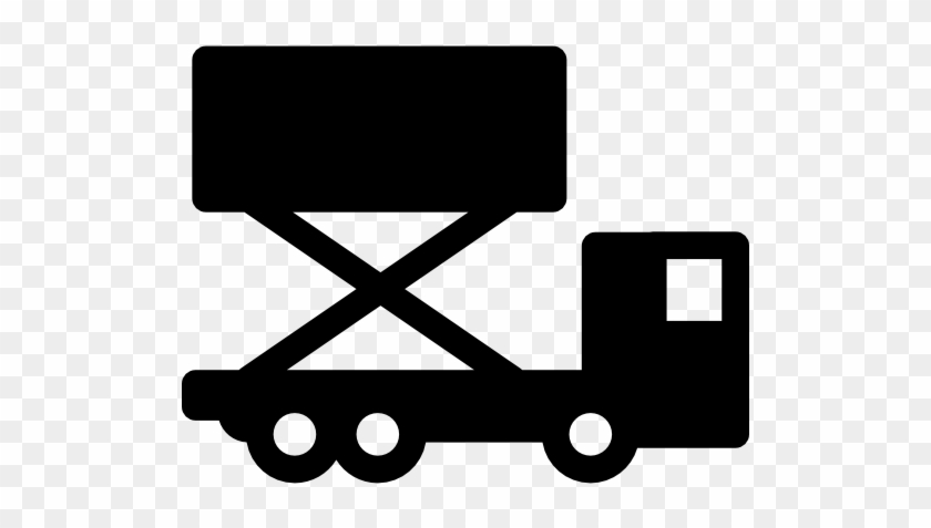 Icon Vector Truck Trailer Image - Truck #1269552