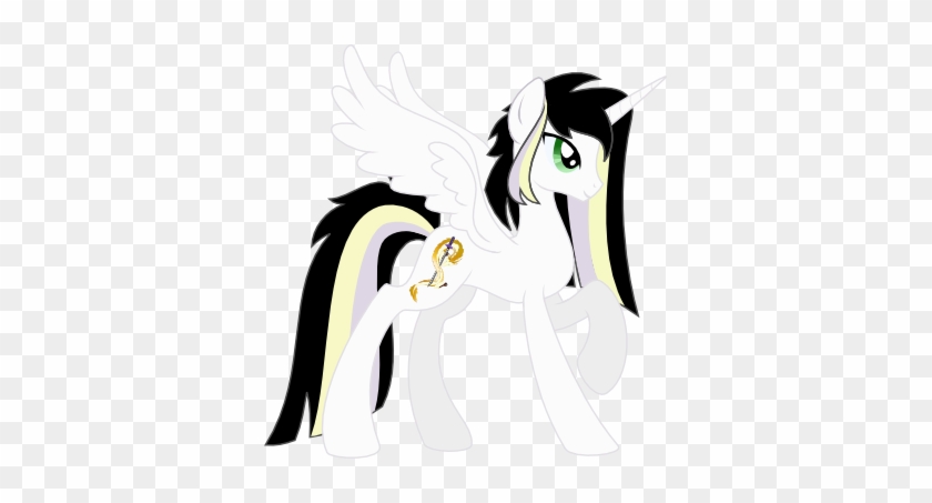 Young Adult Alicorn Princess Oriana Silver Kazoo By - Cartoon #1270545