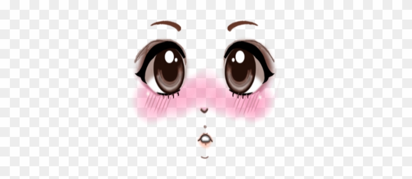 Anime Collection Blush Face Png Roblox Blush Free - roblox character blush