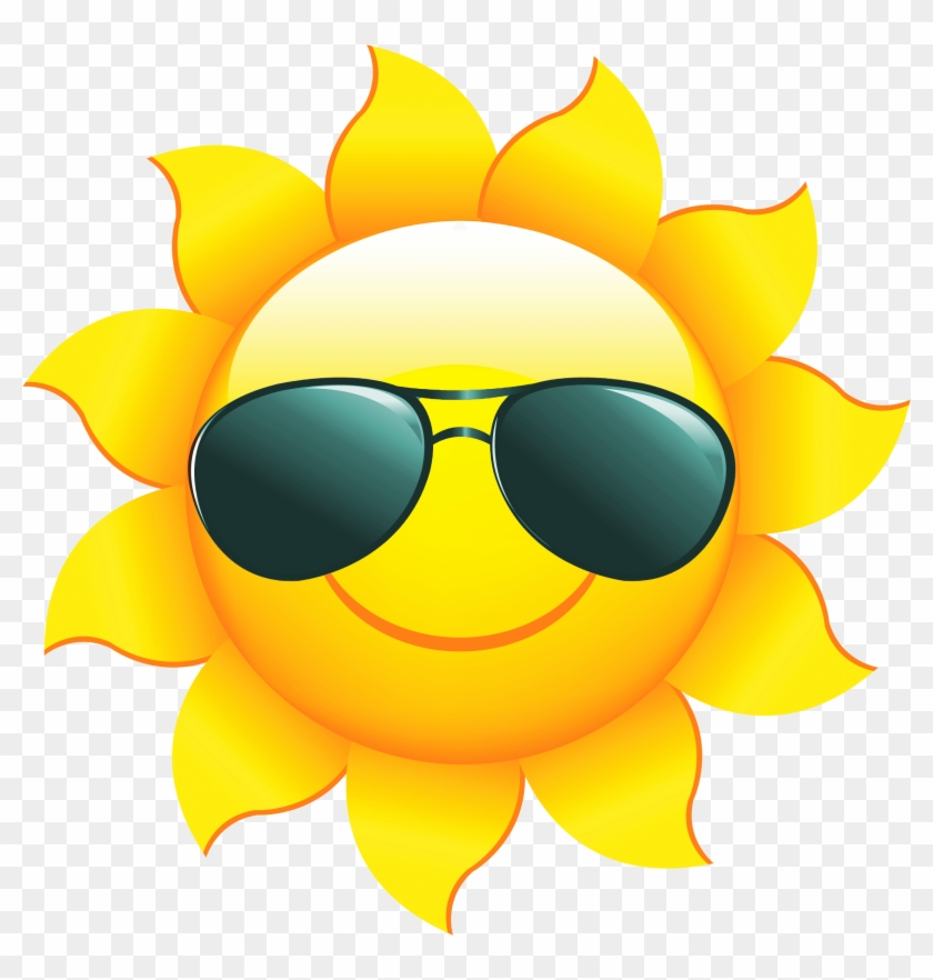 Sun Clip Art Sun Clip Art Clip Art Image - Sun With Sunglasses Clip Art ...
