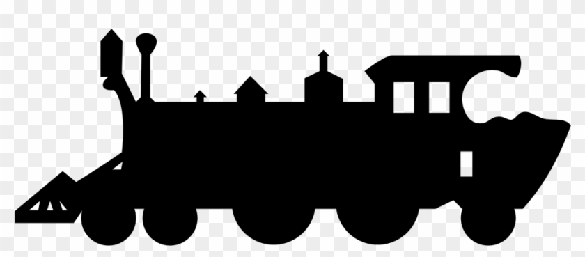 Train Icon Bw - Silhouette #1274872