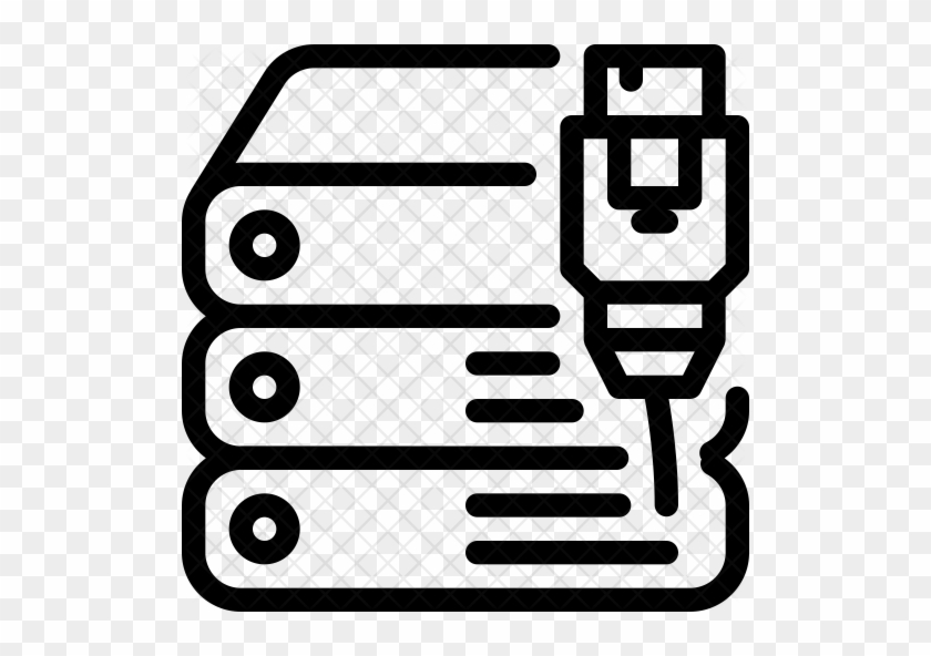 Ethernet Server Icon - Cloud Computing #1275021