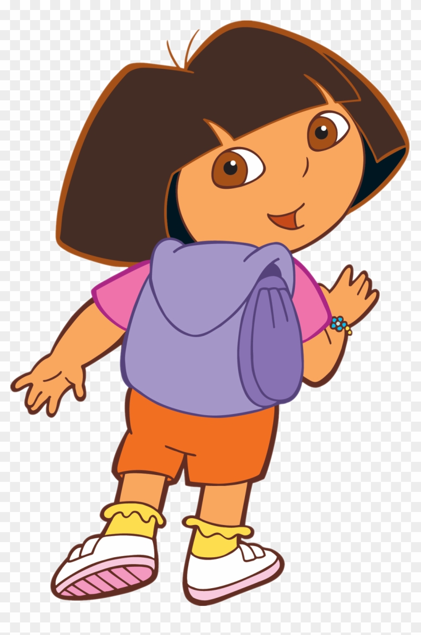 Dora Cartoon - Dora Backpack - Free Transparent PNG Clipart Images ...