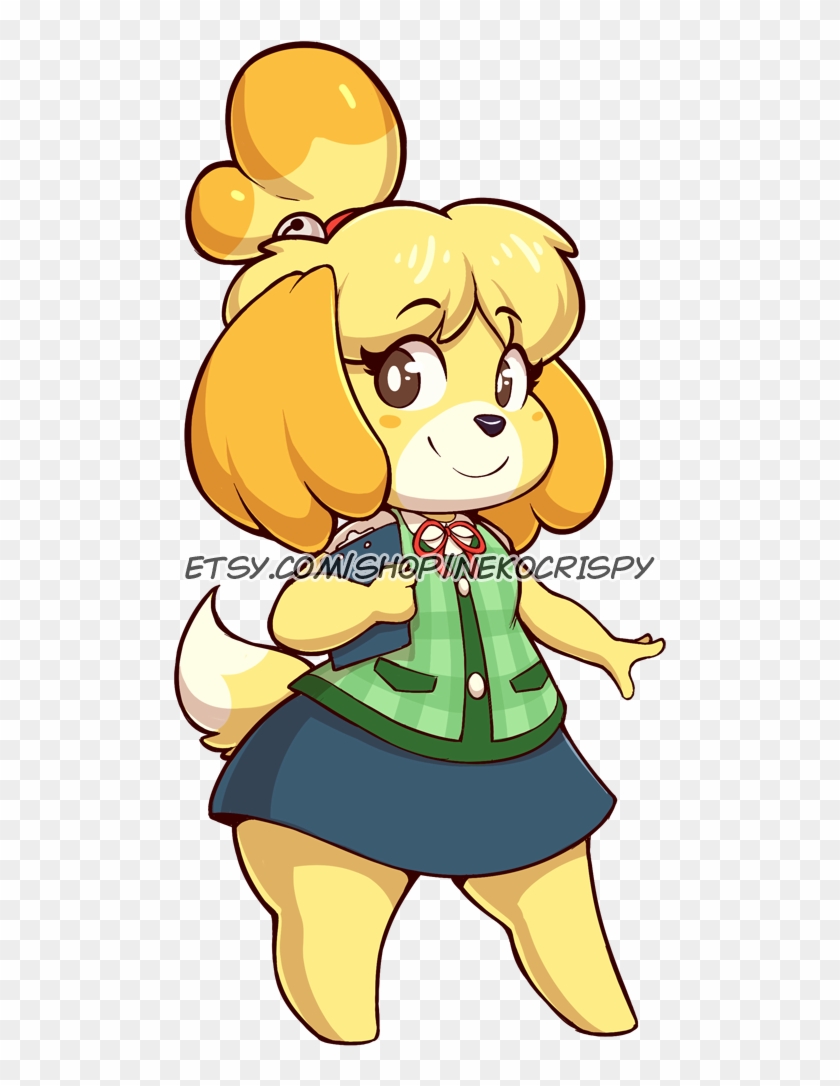 Isabelle Acrylic Standee/sticker Design By Nekocrispy - Standee #1275470