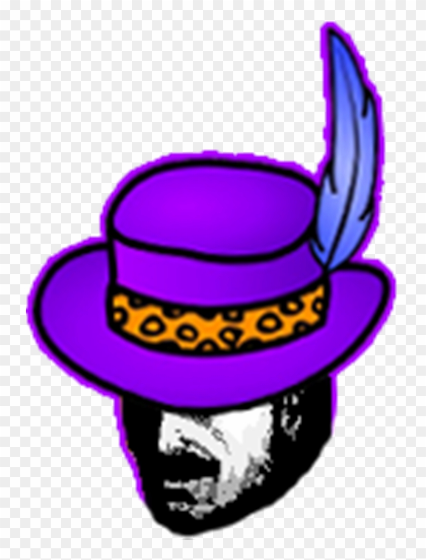 Pimp Hat Clip Art - Pimp Hat Clip Art #1275980