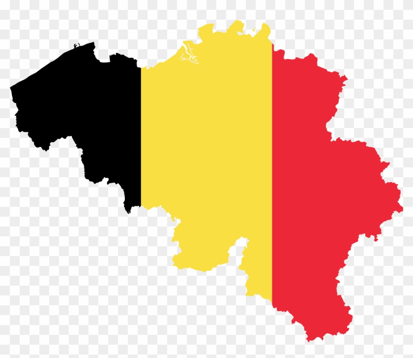 Belgium Clipart Belgium Map - Belgium Png #1276461