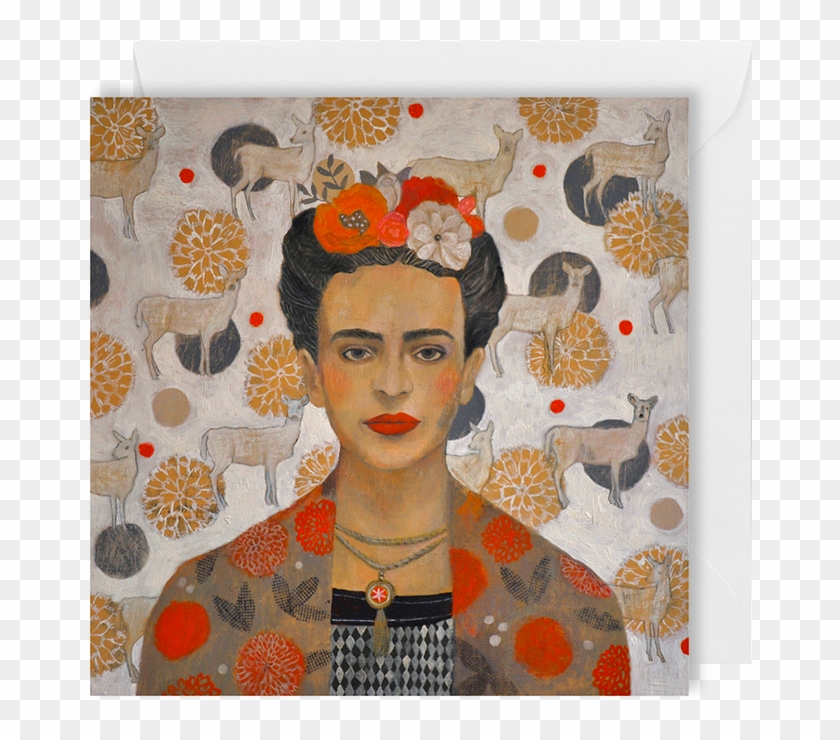 Homage To Frida Greeting Card - Frida Kahlo #1276553