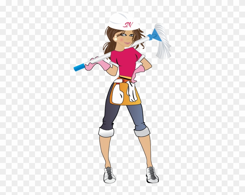 Feminine, Modern, Cleaning Service Illustration Design - Cleaning #1277067