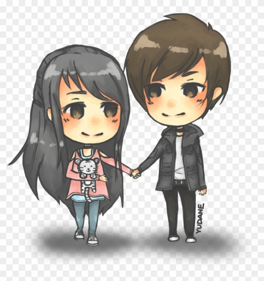 Anime Chibi Drawing Sketch  Cute Couple Chibi Png  Free Transparent PNG  Clipart Images Download