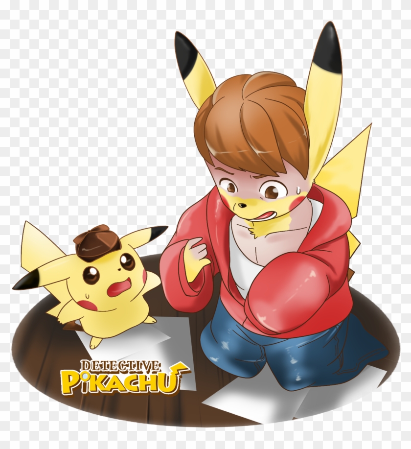 Fez♨mangaka On Twitter - Tim Goodman Detective Pikachu Free Clipart Images Download