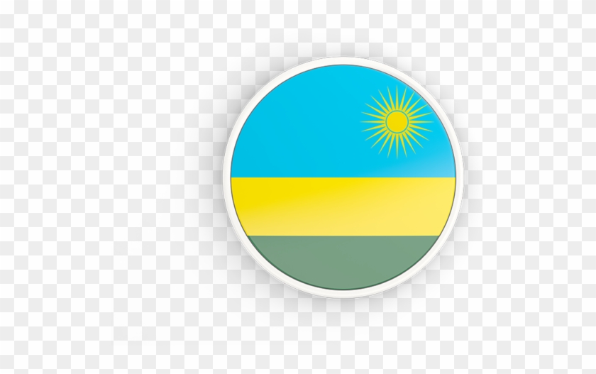 Illustration Of Flag Of Rwanda - Circle #1277611