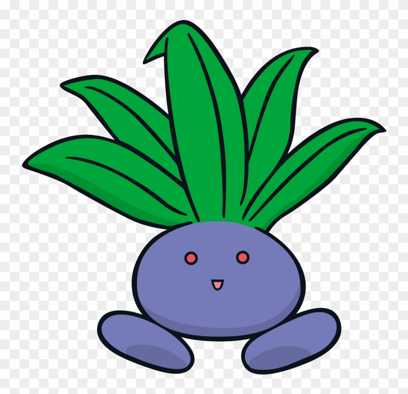 Oddish Pokemon Character Vector Art - Pokemon Oddish #1278665