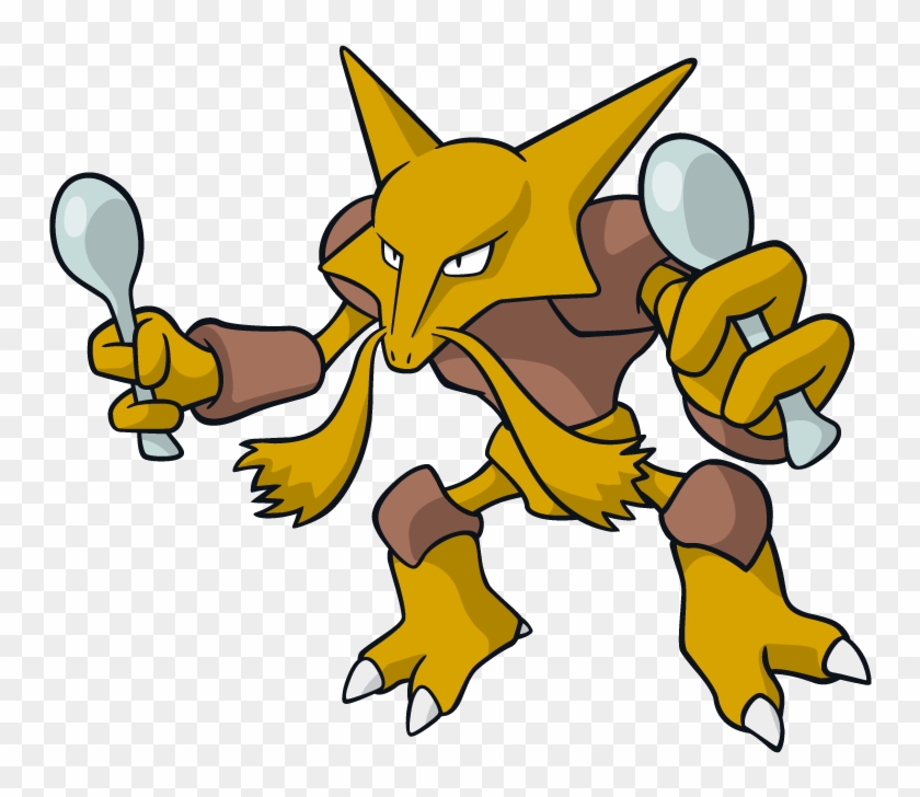 Alakazam Pokemon Character Vector Art - Alakazam Pokemon #1278672