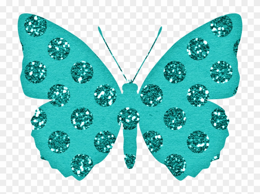 Sea-blue Green Butterfly Png Transparent - Clip Art #1279821