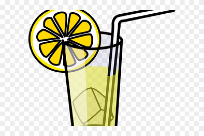 Straw Clipart - Lemonade Clipart #1280195