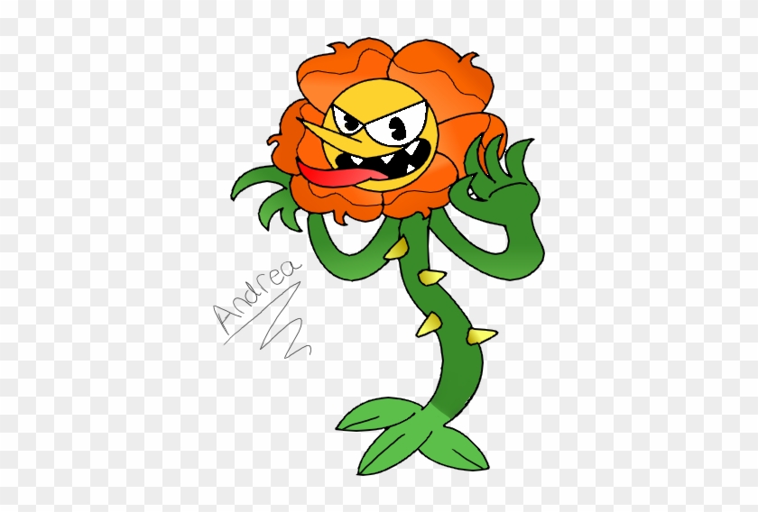 Cagney Carnation By Monoclee - Cartoon - Free Transparent PNG Clipart ...