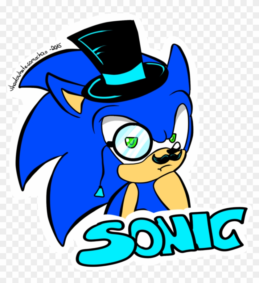 Fancy Sonic By Shadowhatesomochao - Painting #1280881