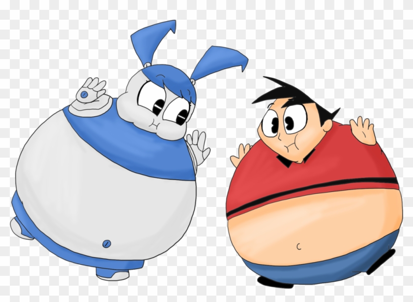 Tuck And Jenny Xj9 Inflated By Juacoproductionsarts - My Life As A Teenage Robot Tuck Inflation #1282580