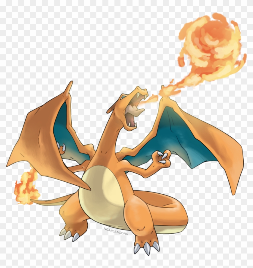 Charizard By Nganlamsong - Charizard Png #1282874