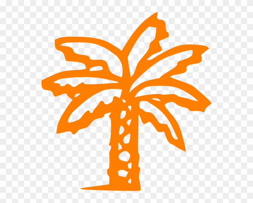Rec Ultra, Orange Tree - Palm Tree Clip Art Black - Free Transparent ...