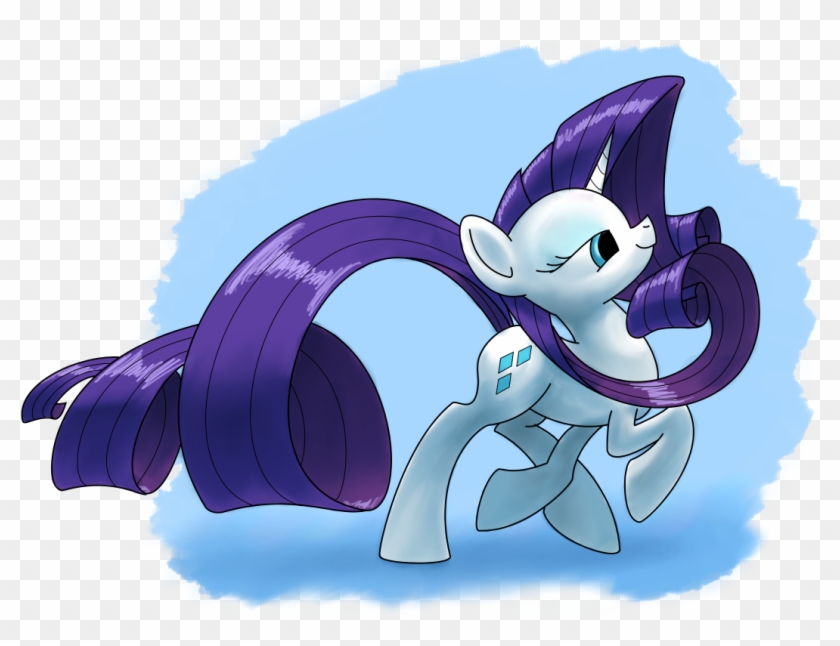 Underpable, Long Mane, Rarity, Safe, Solo - Cartoon #1283060