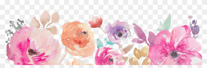 Png Pack Vine Flower 7pngs By Jangkarin On Deviantart - Watercolor Flower Border Png #1284014