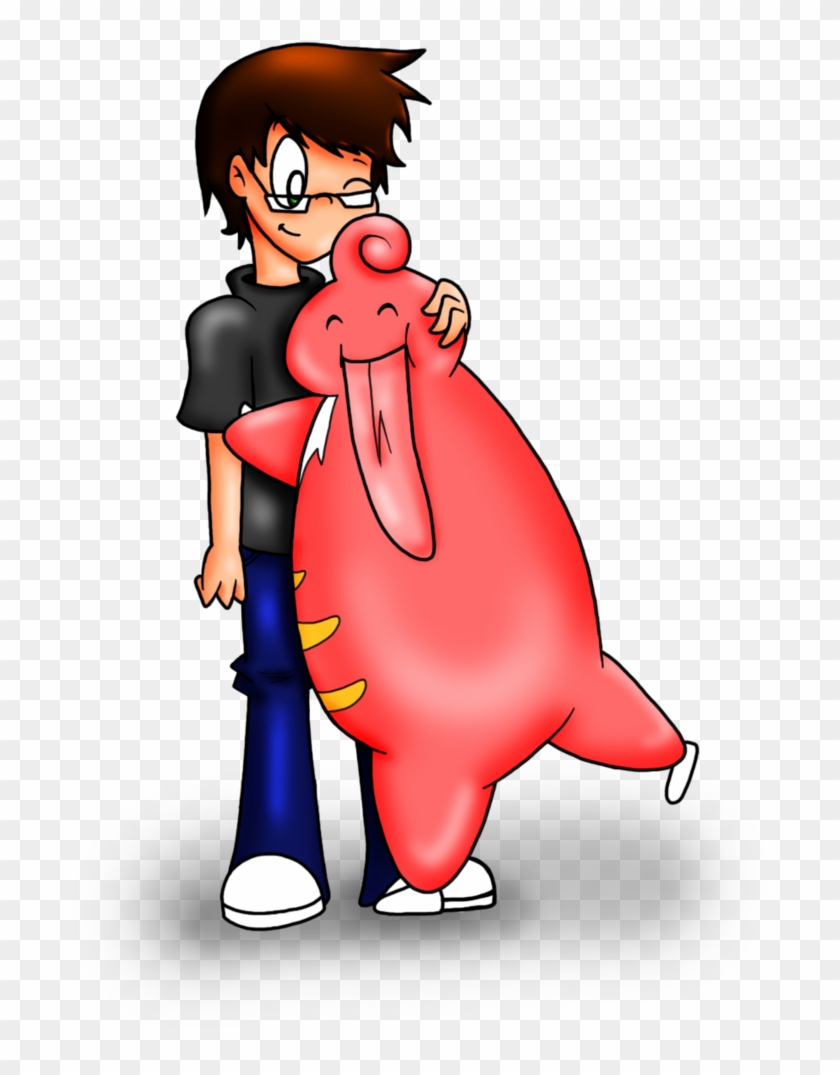 Lickilicky Hugged You By Hamsamwich - Cartoon #1285262