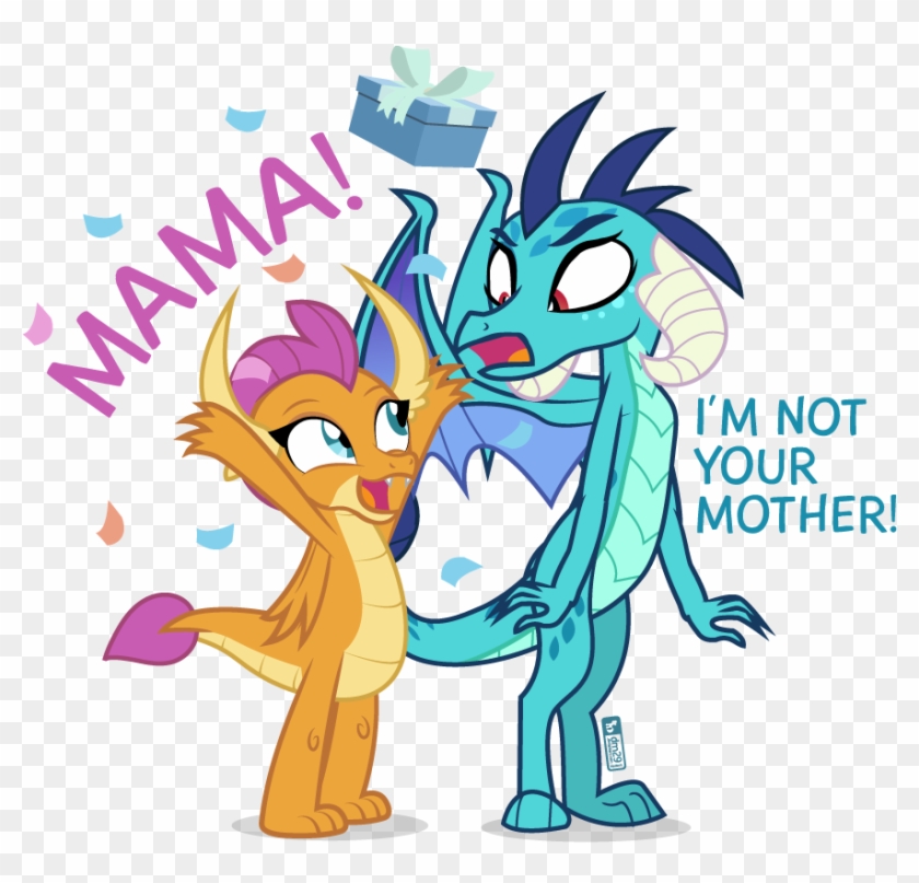 Mother Dragon - Mlp Smolder #1285640