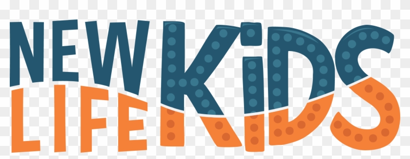 New Life Kids Logo Orange - New Life Kids Logo Orange #1285994