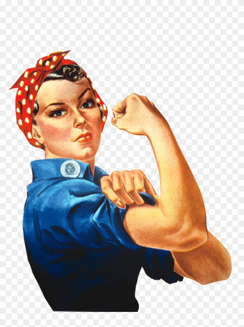 Strong Arm Cleaning Service - Rosie The Riveter Transparent #1286246