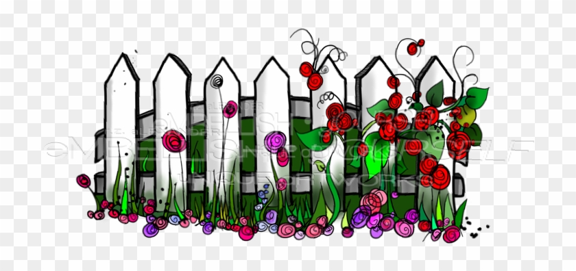 "fence And Roses" Created By Rz Alexander, Embellish - Tulip #1286256