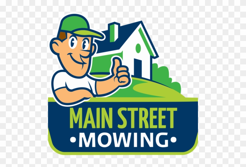 Cropped Main Street Mowing - Little Elm #1288888