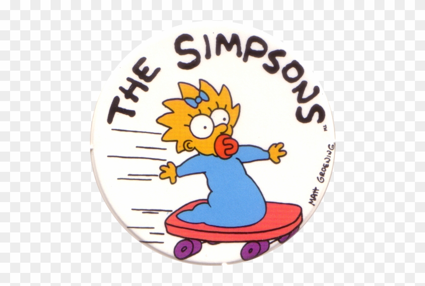 Simpsons 18 Maggie Simpson - Magge Simpson Transparent Background #1289016