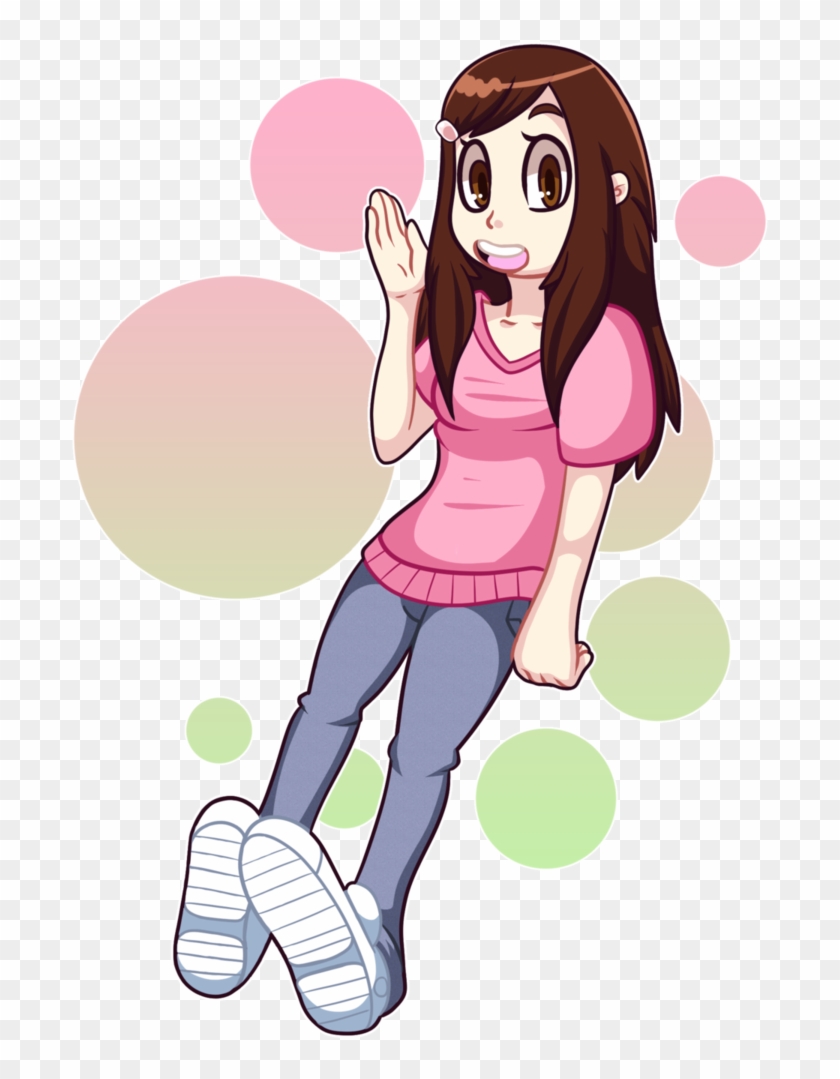 A Bubbly Girl By Technogamerspriter - Cartoon #1289181