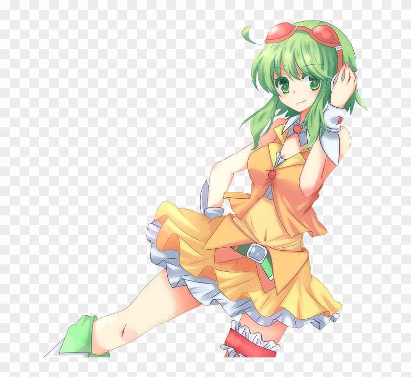 Y Esta Fua La Primera Parte De Las Chicas Vocloid Despues - Gumi Megpoid Png #1290345