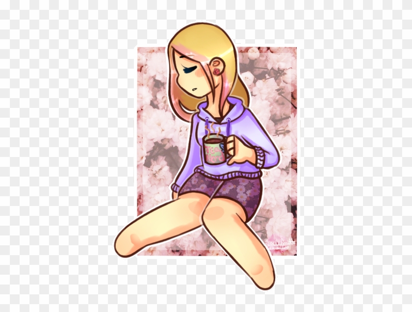 Beautiful Tea Nerd Speedpaint By Hirukagold - Cartoon #1290537